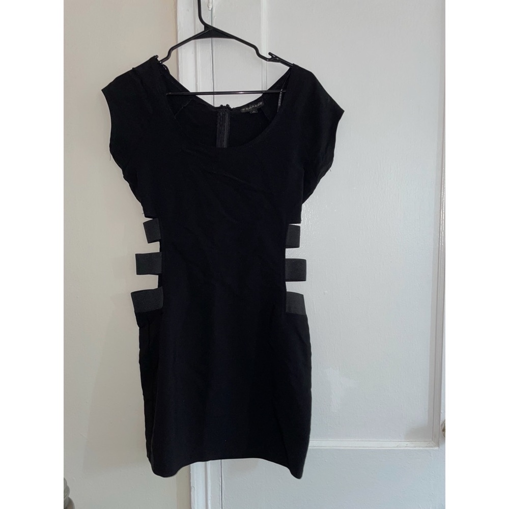 Black dress, rampage. Size L , worn previously